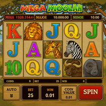 RoboCat - Mega Moolah Slot Game - Progressive Jackpot Pokies